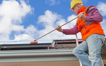 Preston Fields soft wash roof cleaning